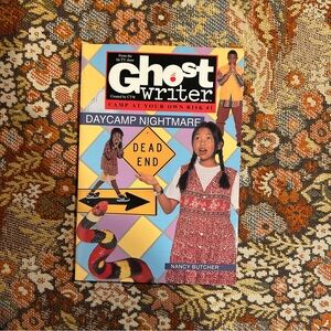 Vintage Ghostwriter Book 1995 Daycamp Nightmare Young Adult Fiction